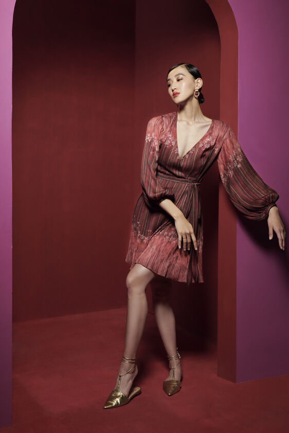 Kendra Dress - Red, Red, image 3