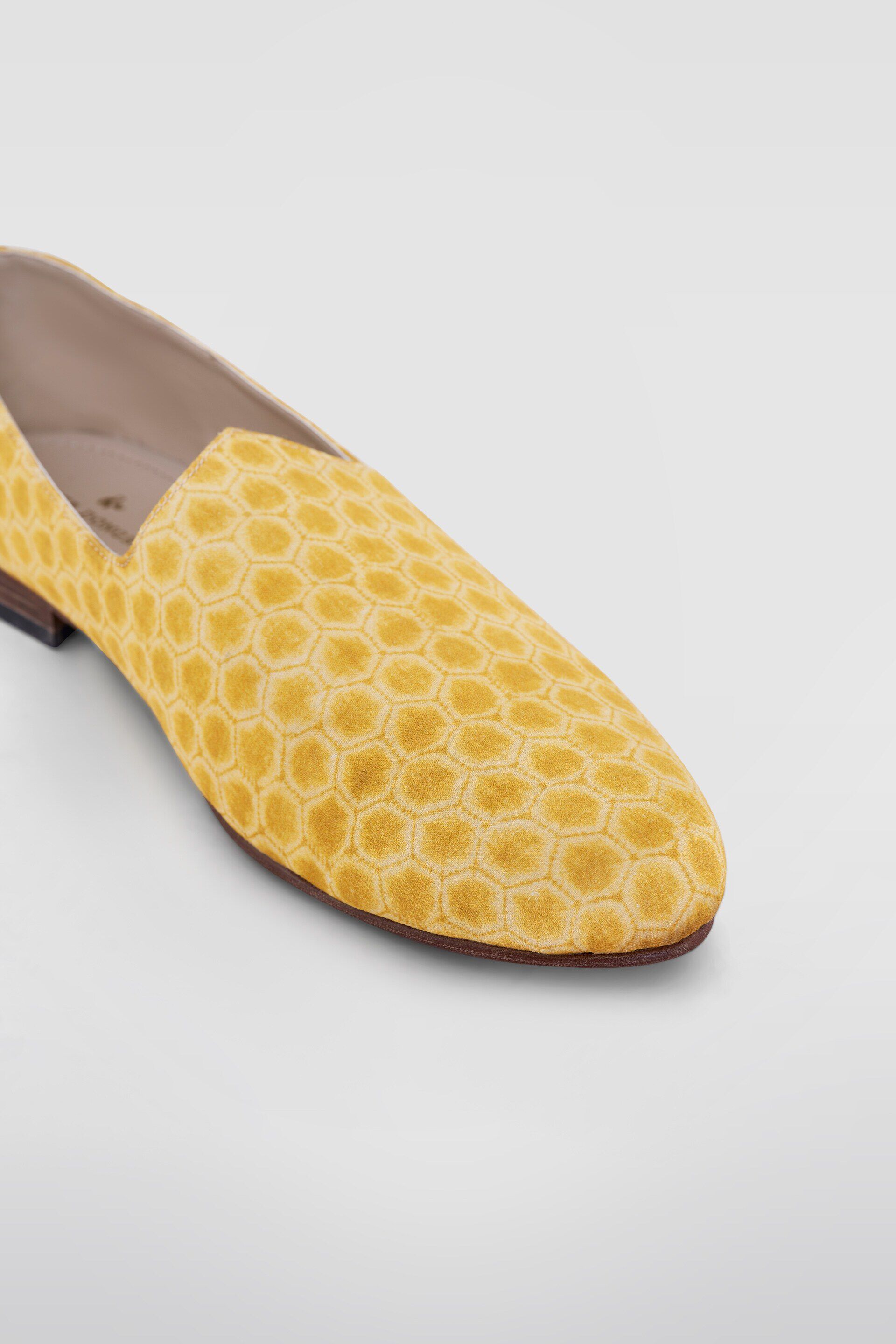 3 - Yellow Printed Mojris, image 3