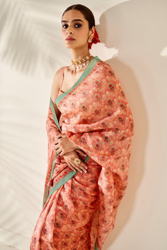 4 - Lanika Saree – Pink, image 4