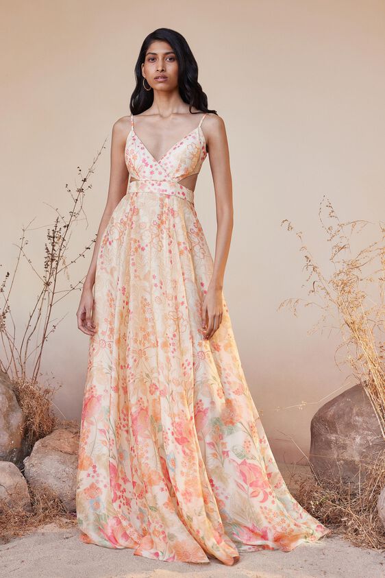 Alaya Gown, Cream, image 3