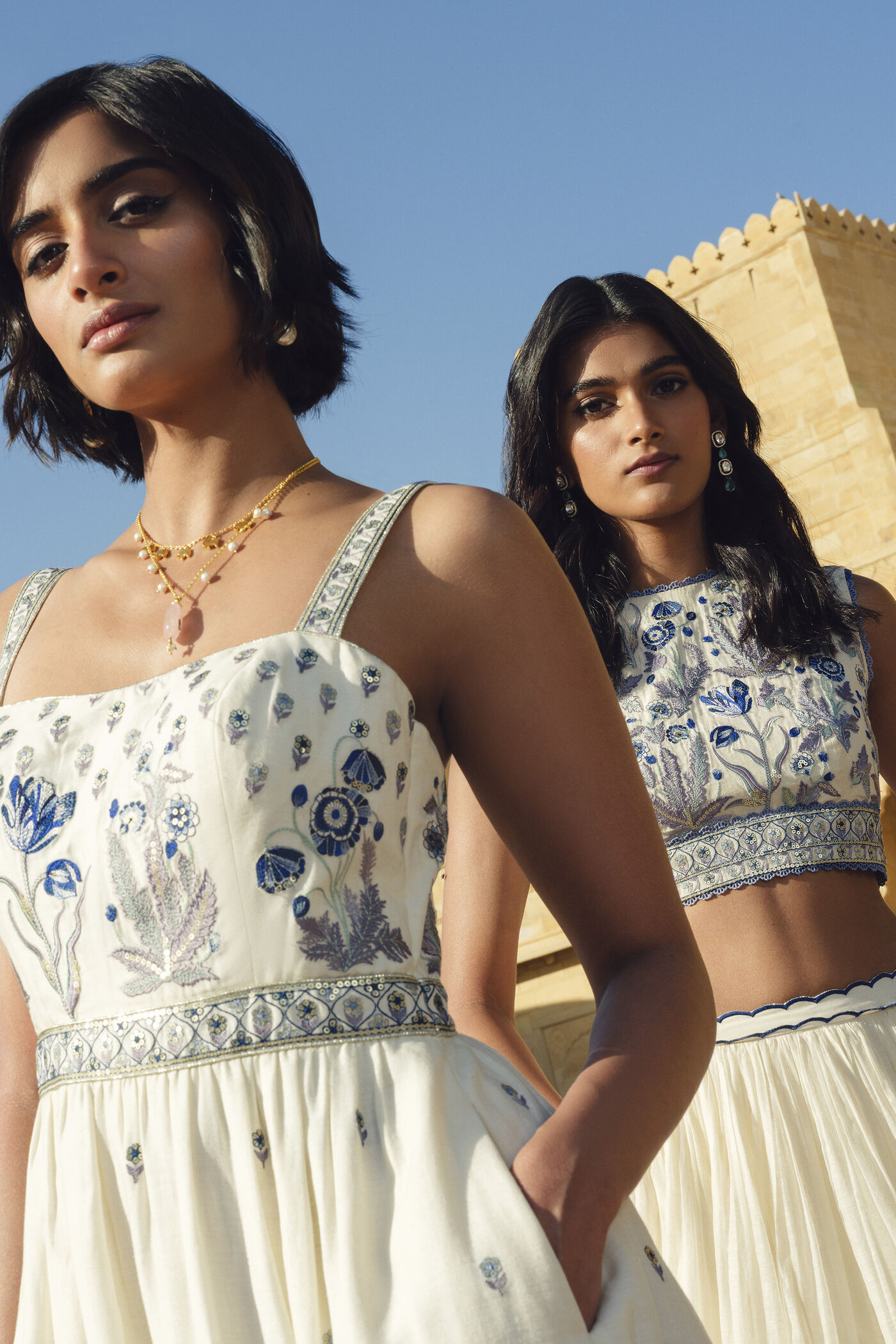 Buy Designer Emalia Embroidered Linen Dress - Natural Online for Women from Anita Dongre S25A12_NATL Buy Designer Emalia Embroidered Linen Dress - Natural Online for Women from Anita Dongre S25A12_NATL