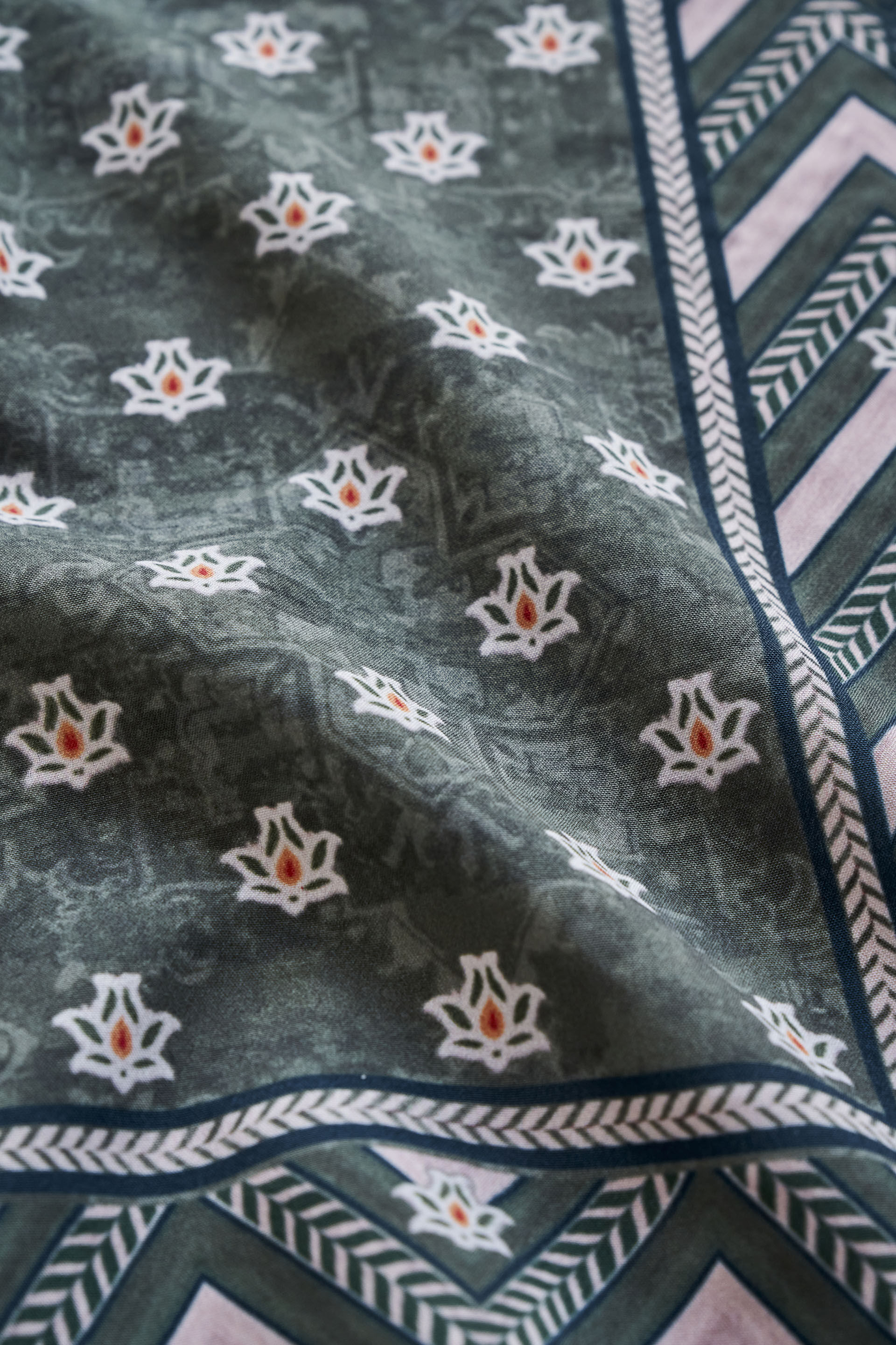 Umang Pocket Square - Emerald Green