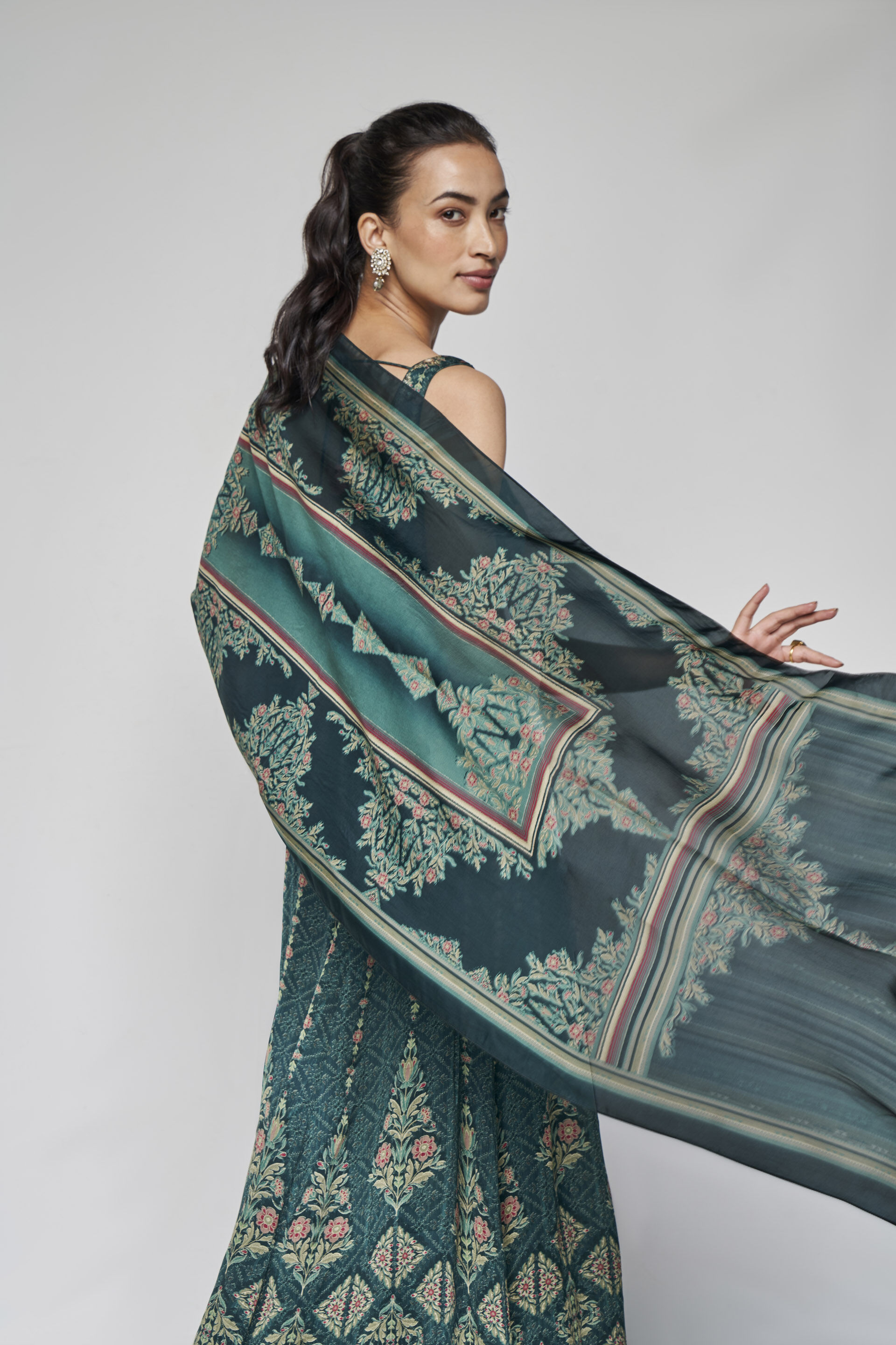 Mayin Scarf Green