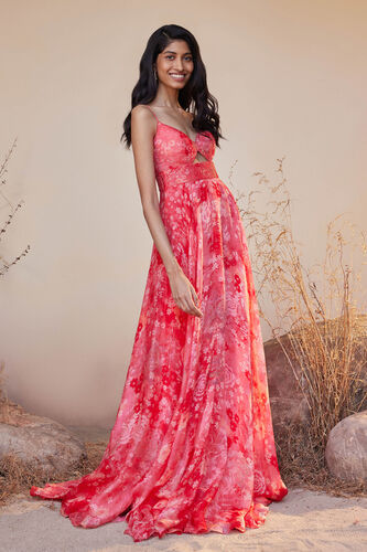 Rosalba Gown, Pink, image 2