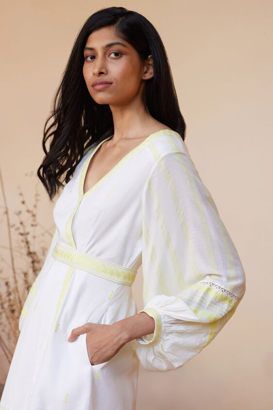 Umika Dress, Lime, image 4