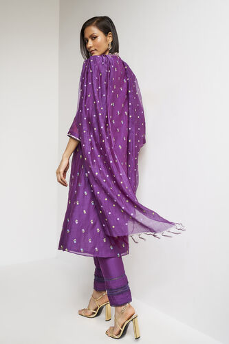 Lubina Suit Set - Red, Purple, image 3