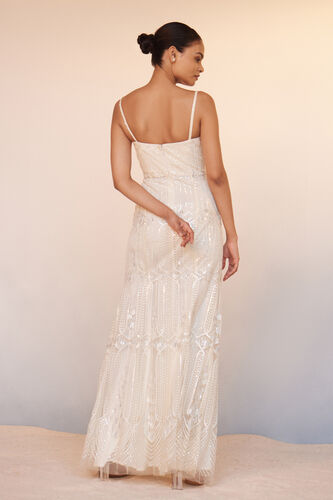 Amena Gown, Ivory, image 3