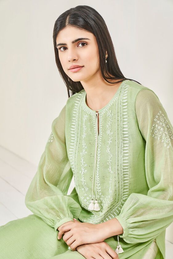 5 - Aavya Kurta – Mint, image 5