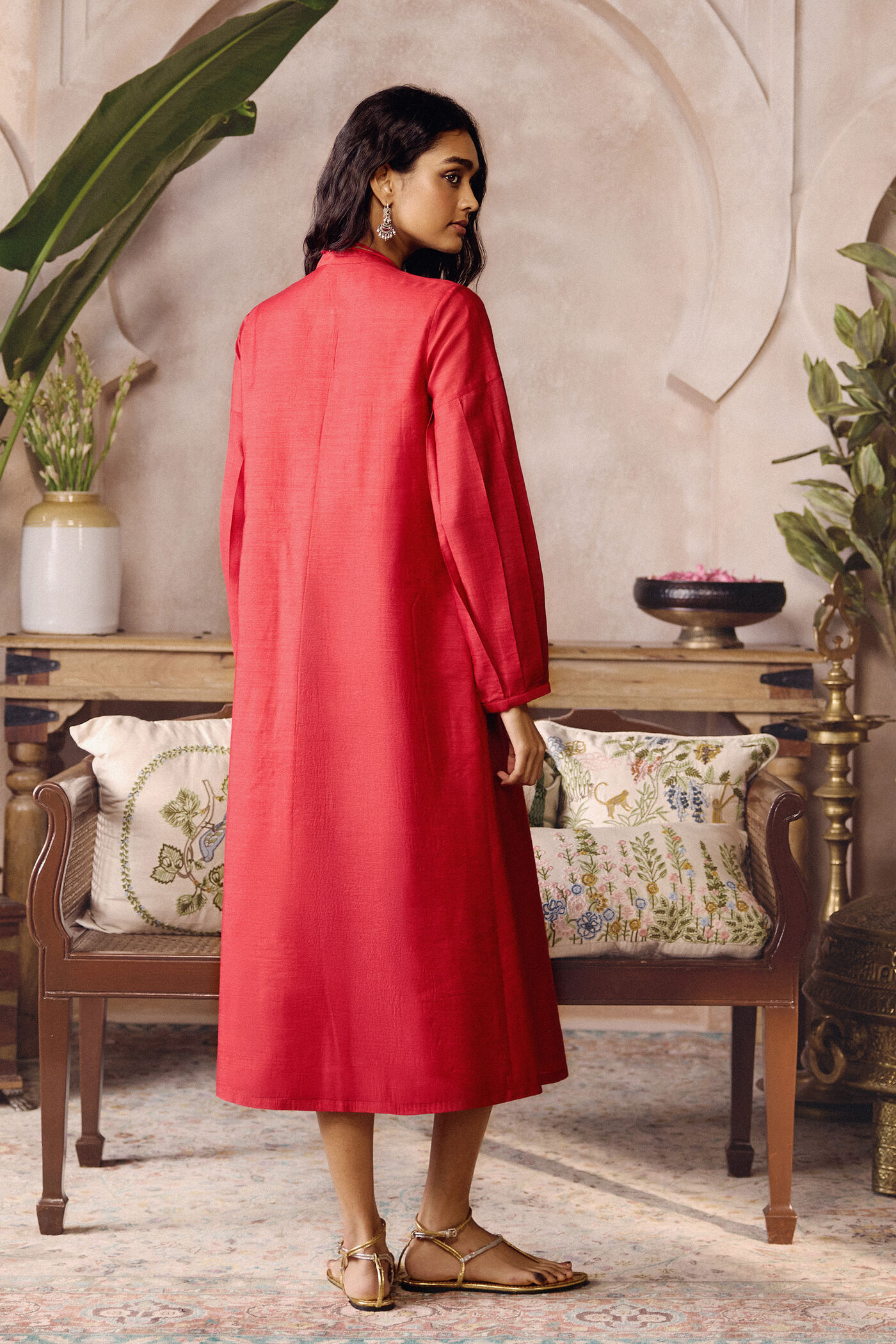 anita dongre red dress Anita - Mila Gown | One World Exclusively available at select Anita Dongre Bridal Couture Stores: Delhi