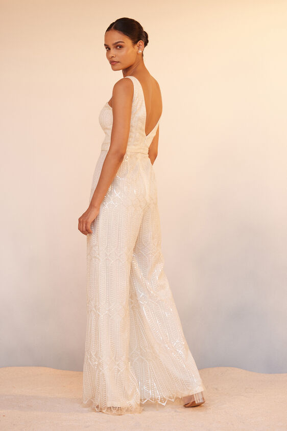 Refa Jumpsuit, Ivory, image 3
