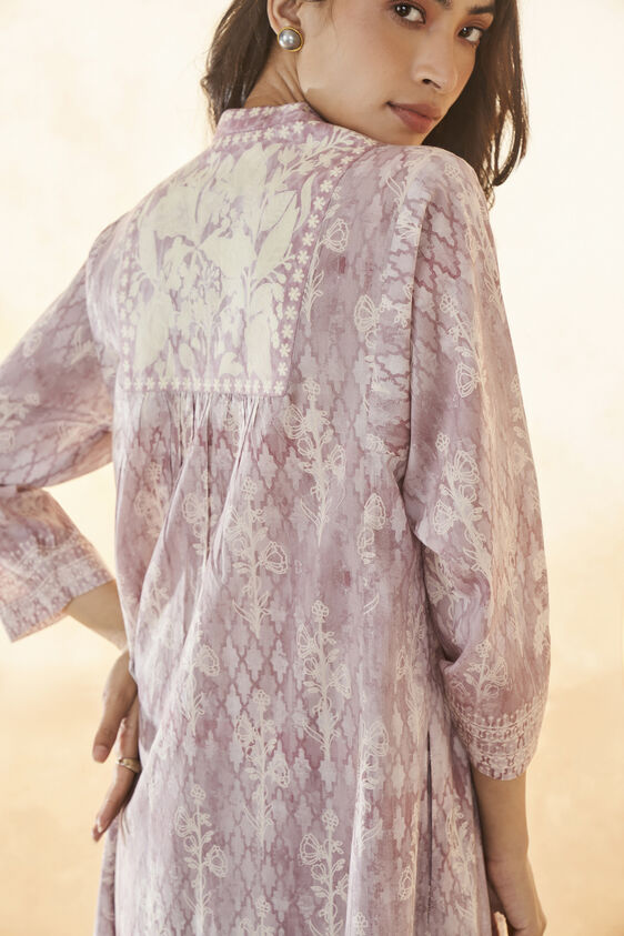 Estaa Kurta Set, Lilac, image 5