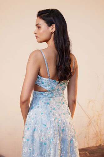 Izana Gown - Blue, Powder Blue, image 6