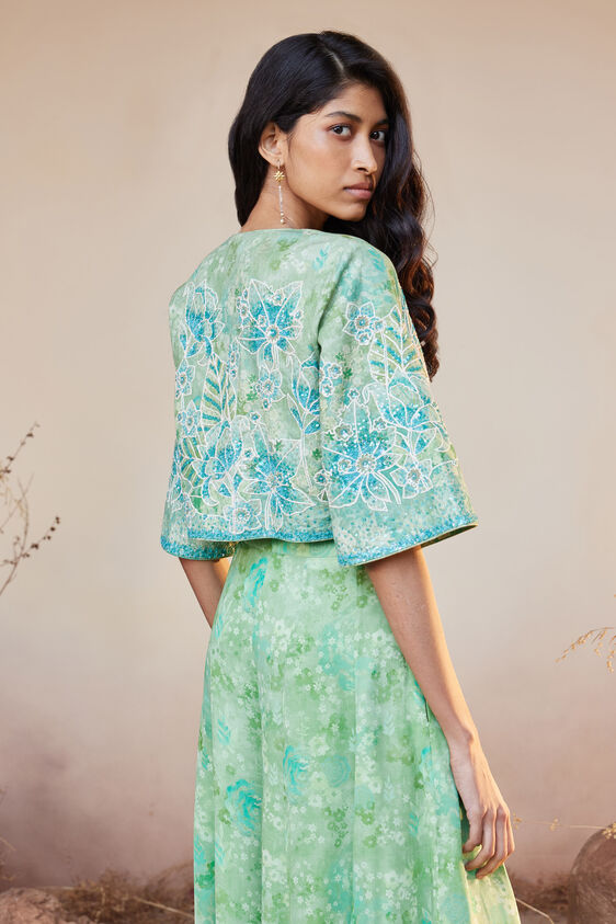 Aneeza Jacket Set - Sage, Sage, image 9