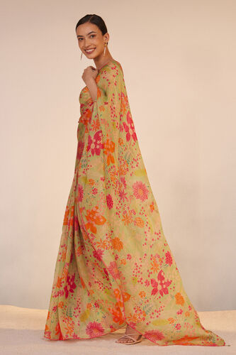 Amarata Saree Set - Sage, Sage, image 2