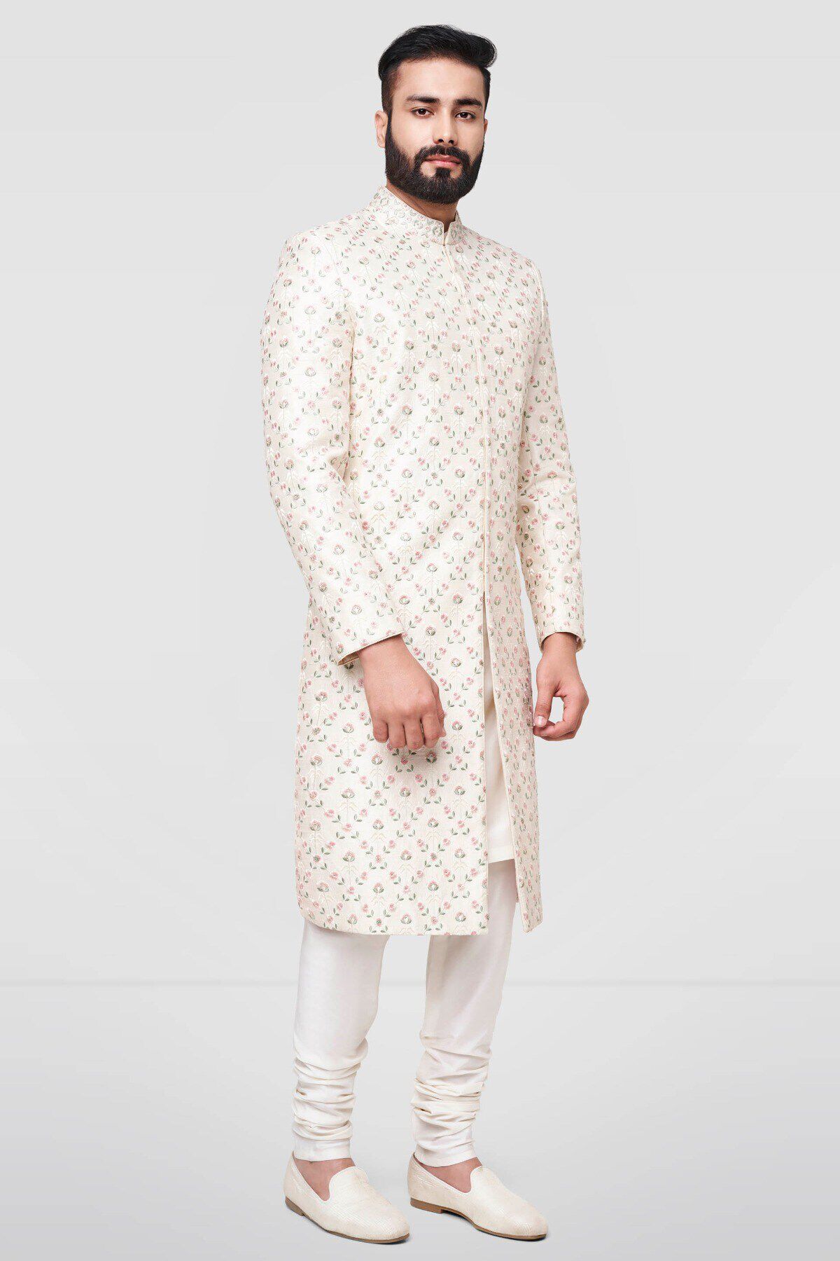 Raghav Sherwani - Off White