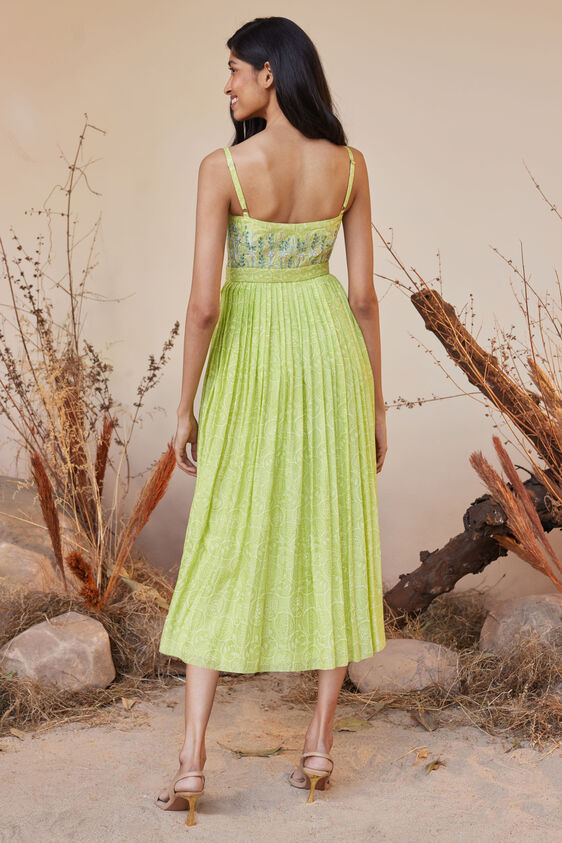 Asbah Dress - Lime, Lime, image 3