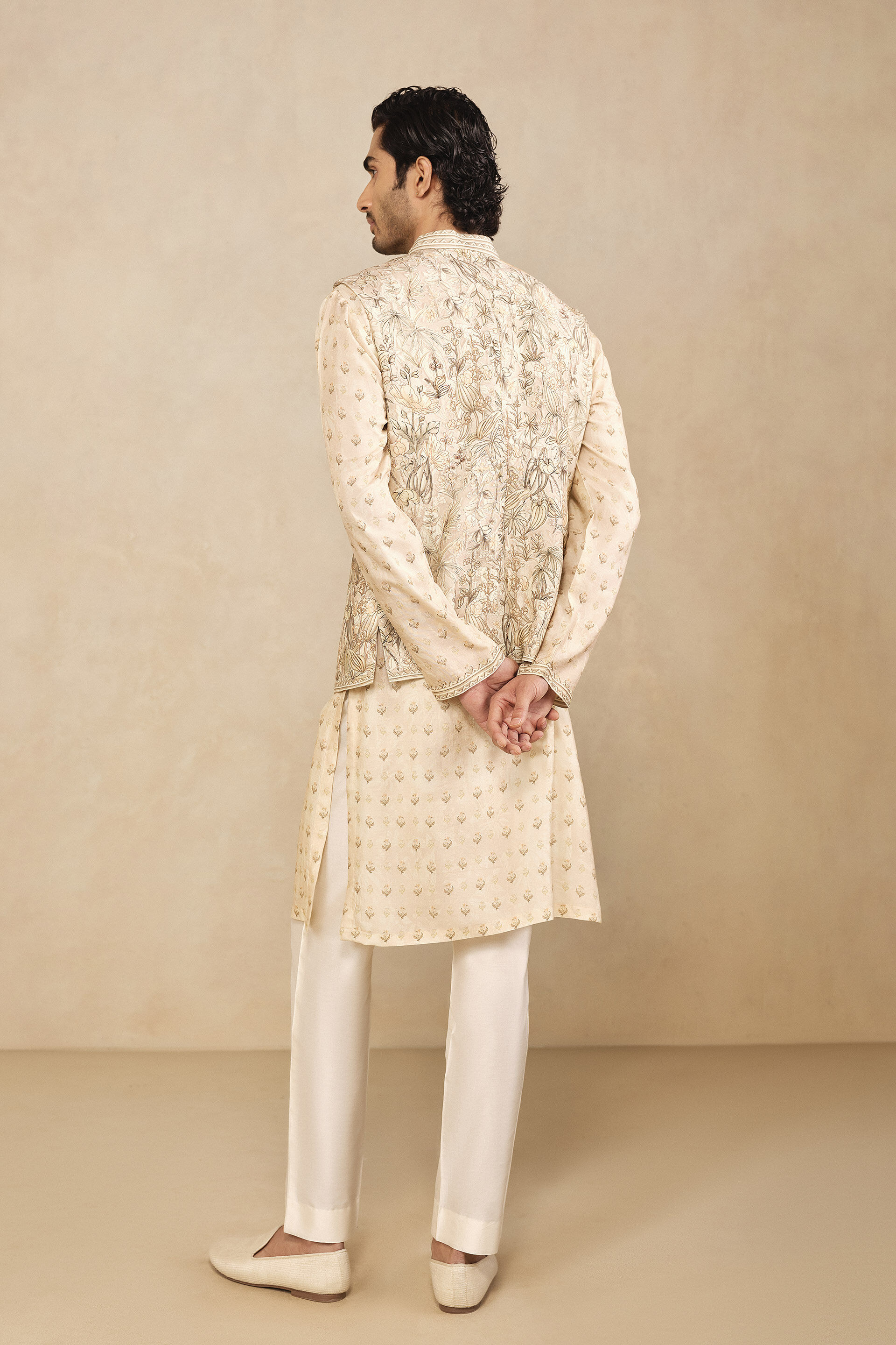 Abjit Nehru Jacket - Blush
