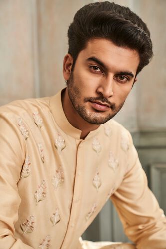 7 - Kanishk Kurta – Beige, image 7