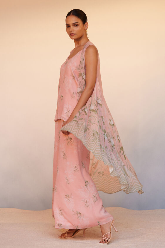Sama Tunic Pant Set - Blush, Blush, image 2