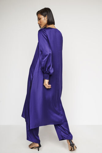 Norma Kurta Set, Purple, image 3