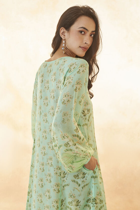 Jarek Tunic Dress - Green, Green, image 5