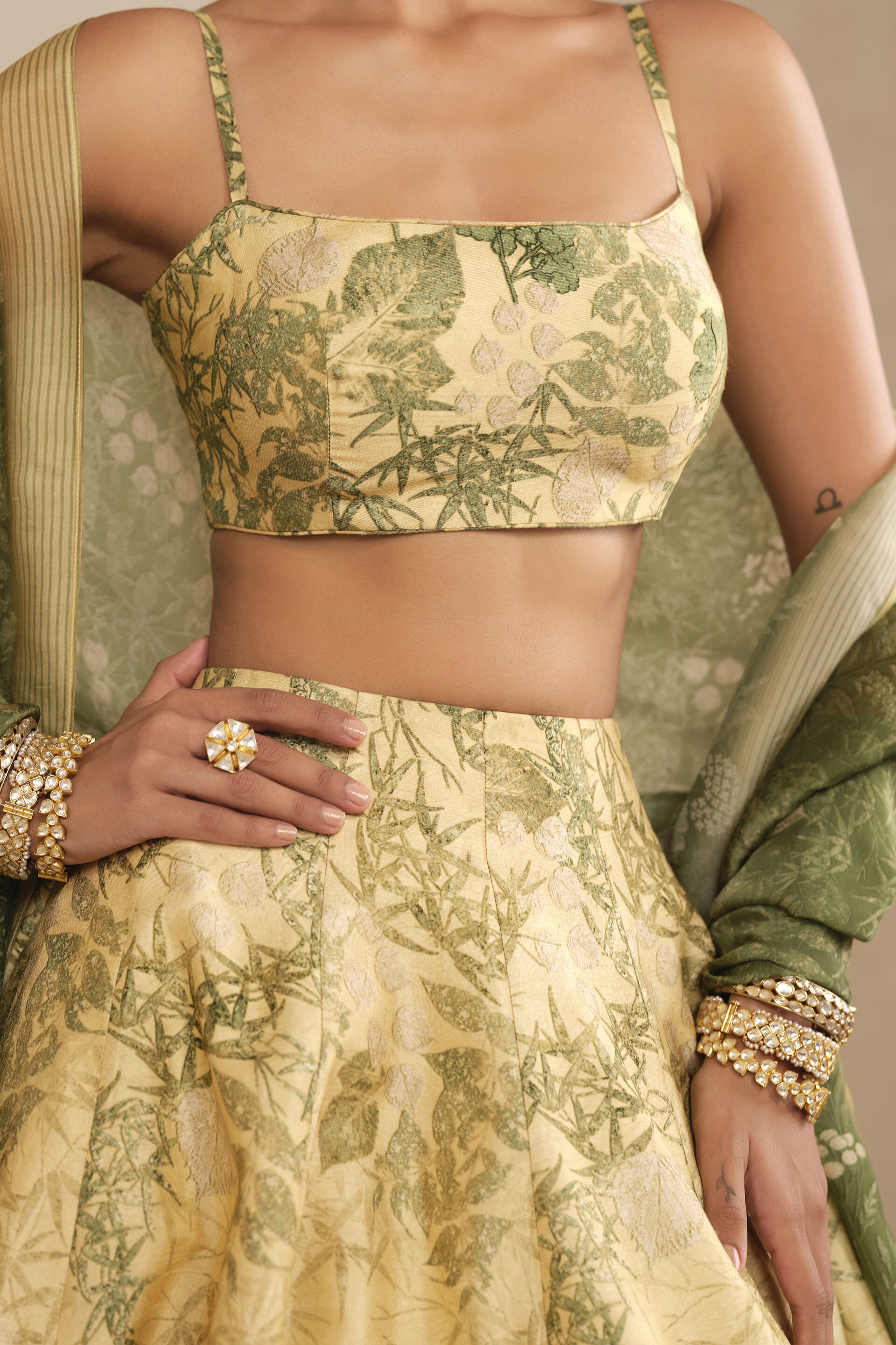 Suha Skirt Set - Yellow, Yellow, image 5