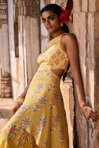4 - Palma Skirt Set - Mustard, image 4