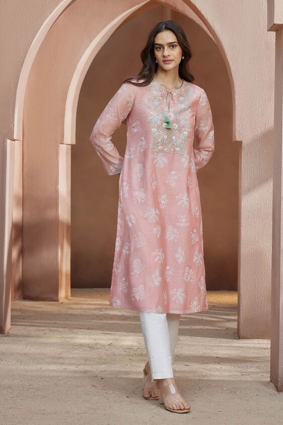 Zaina Kurta, Blush, image 1