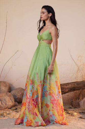 Oasis Gown, Lime, image 5
