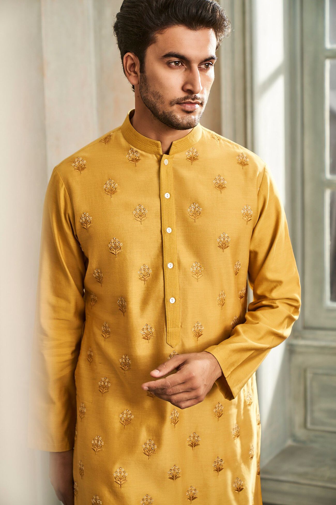 7 - Baaz Kurta – Mustard, image 7