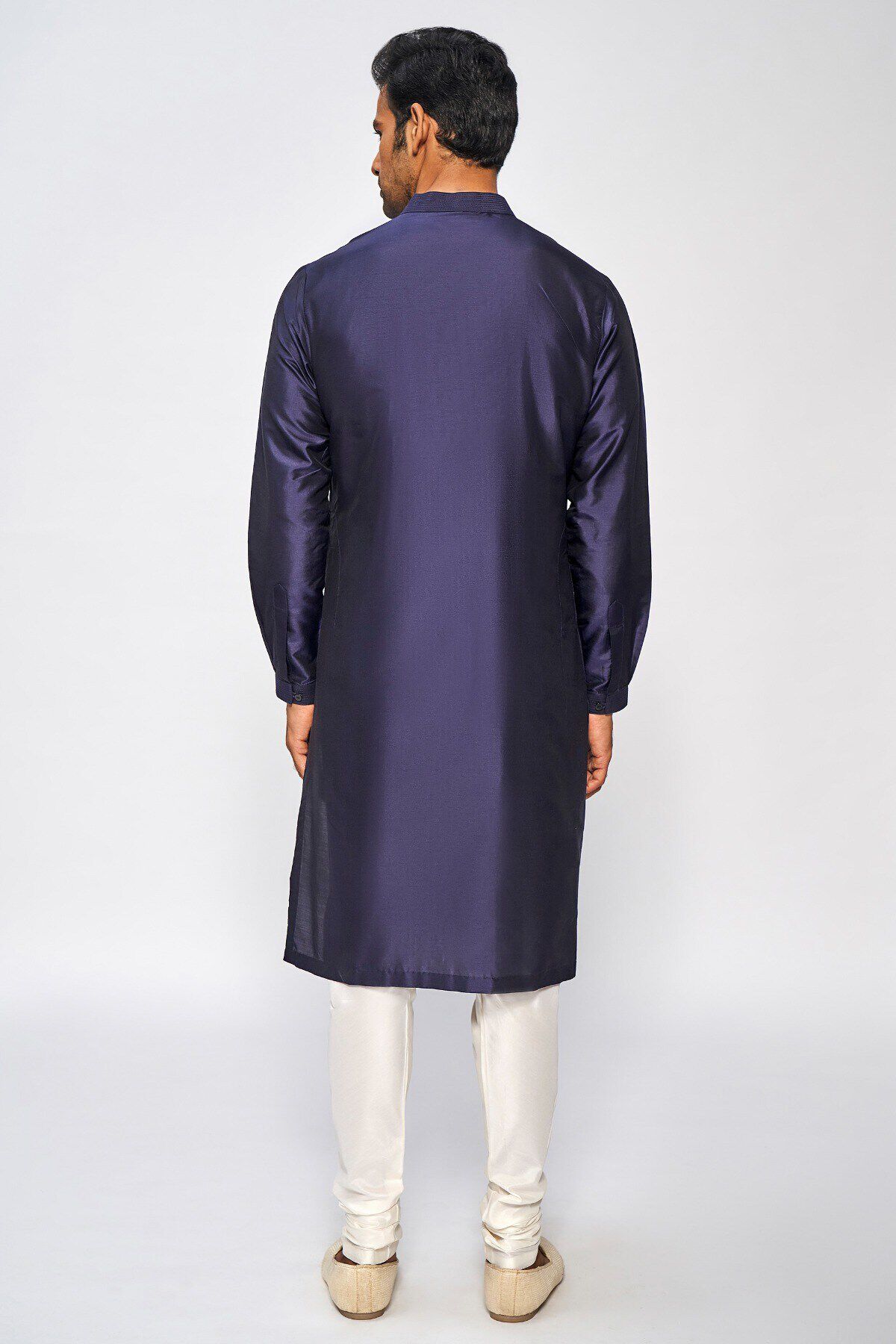 3 - Ishir Kurta &ndash; Navy Blue, image 3