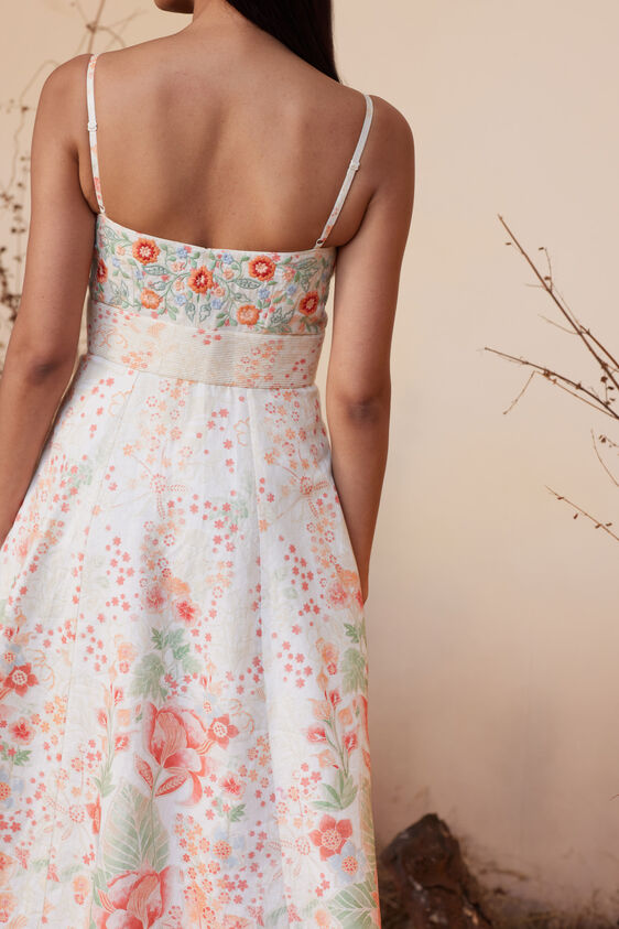 Rowan Dress - Cream, Cream, image 5