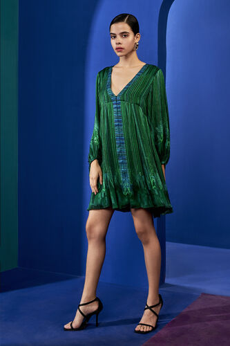 Sloane Dress - Green, Green, image 1
