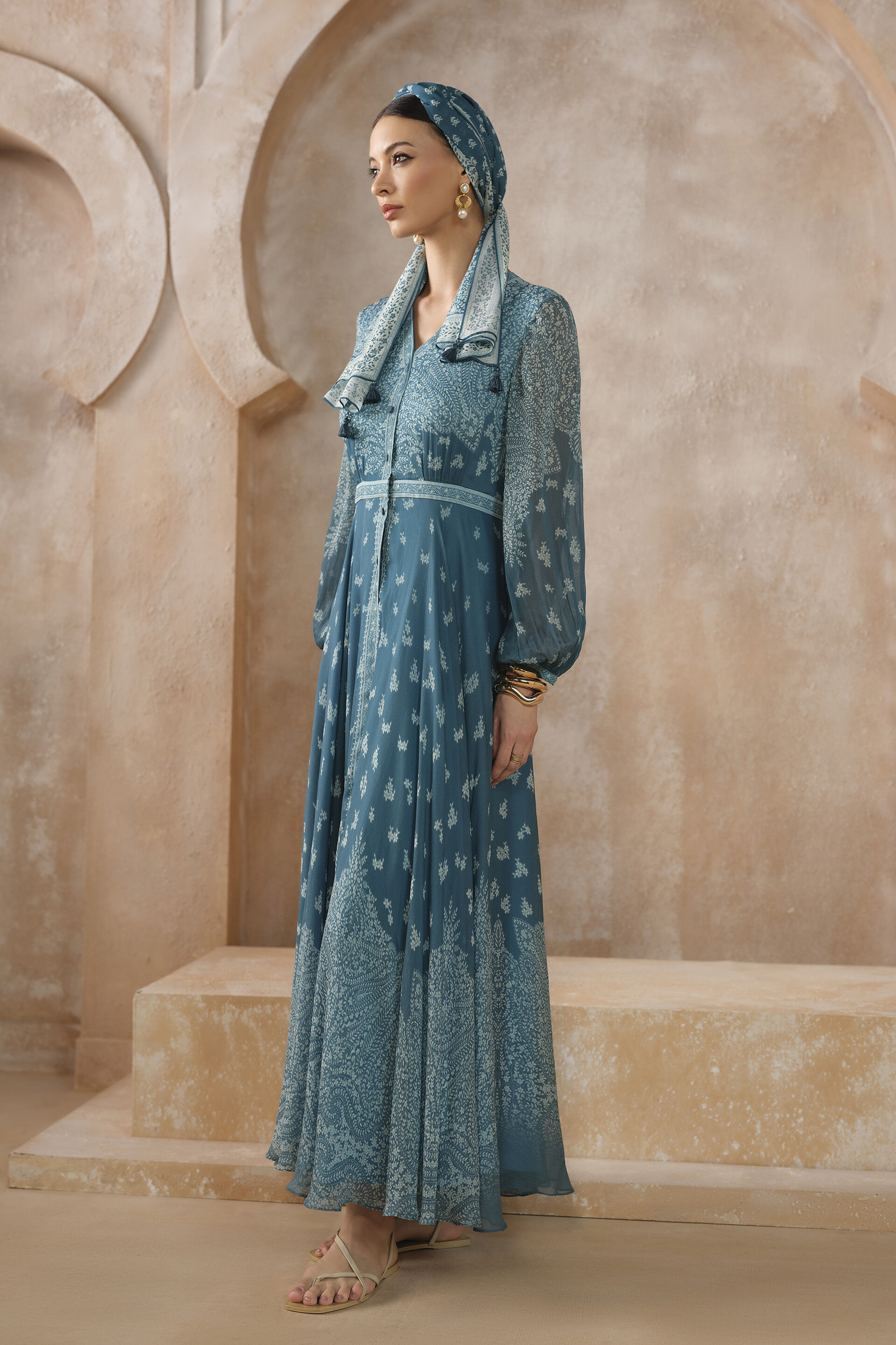 Amihan Kaftan - Blue