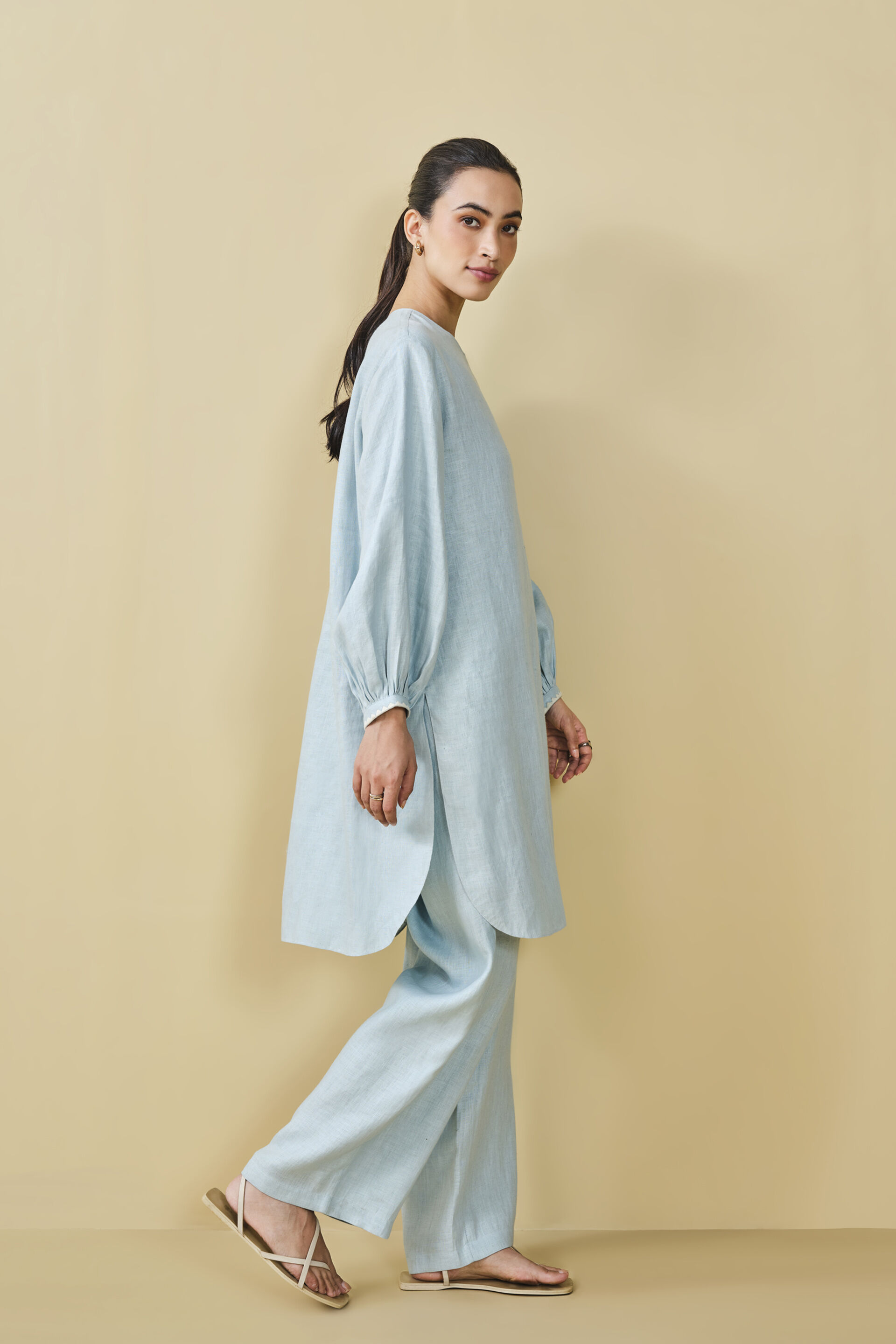 Whirl Hemp Coord - Powder Blue, Powder Blue, image 3