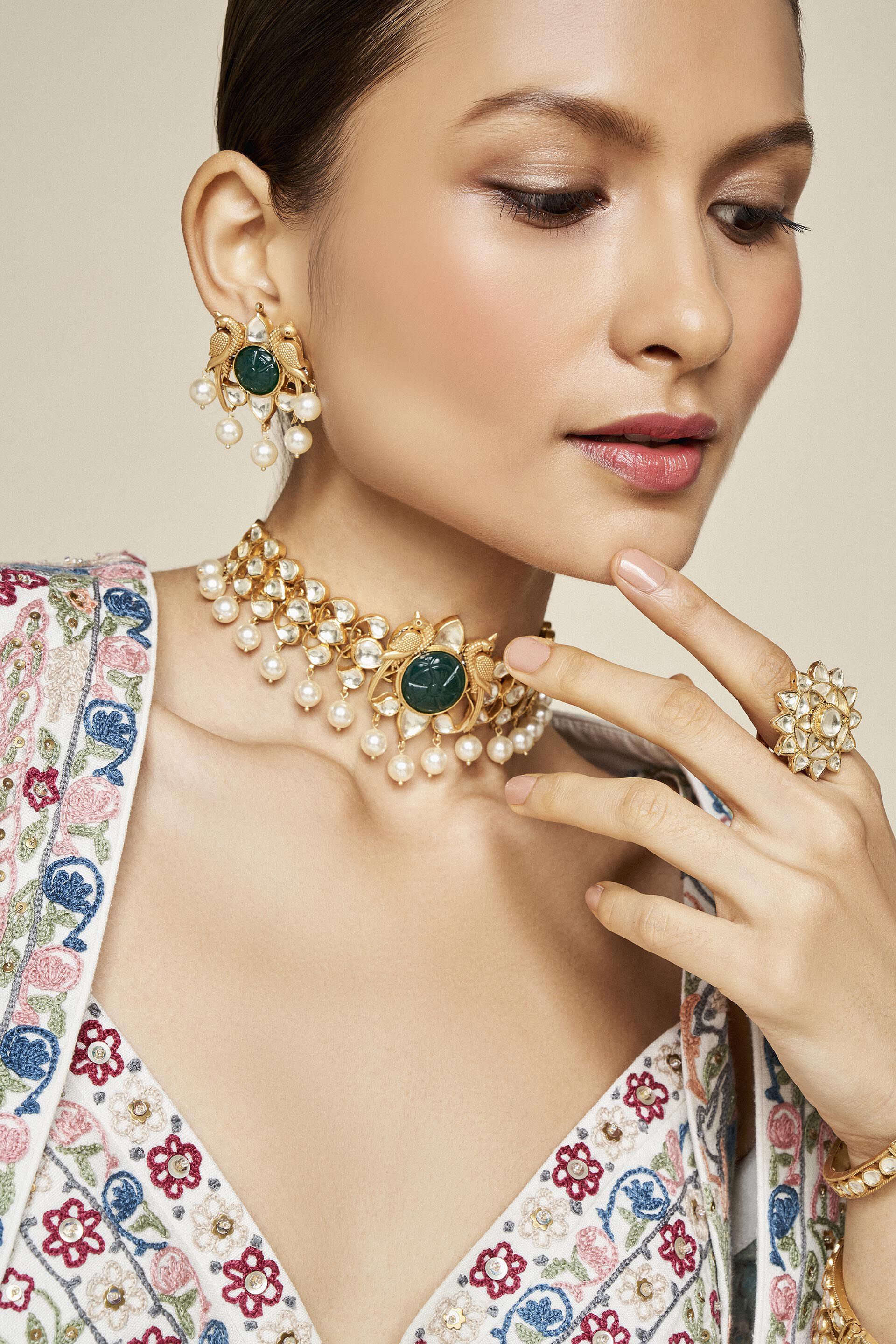 Mayil Necklace, , image 3