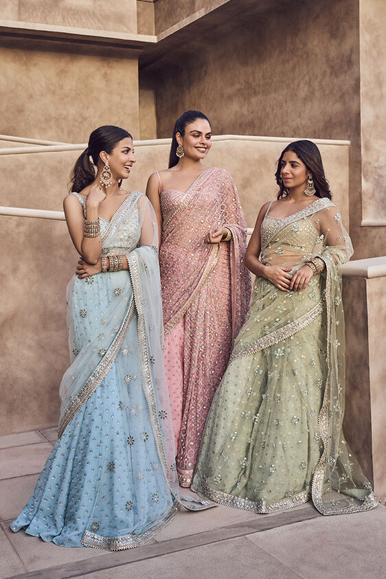 Kiah Gharara Set, Blush, image 3