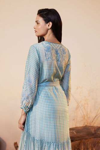 Neela Tiered Dress, Blue, image 5