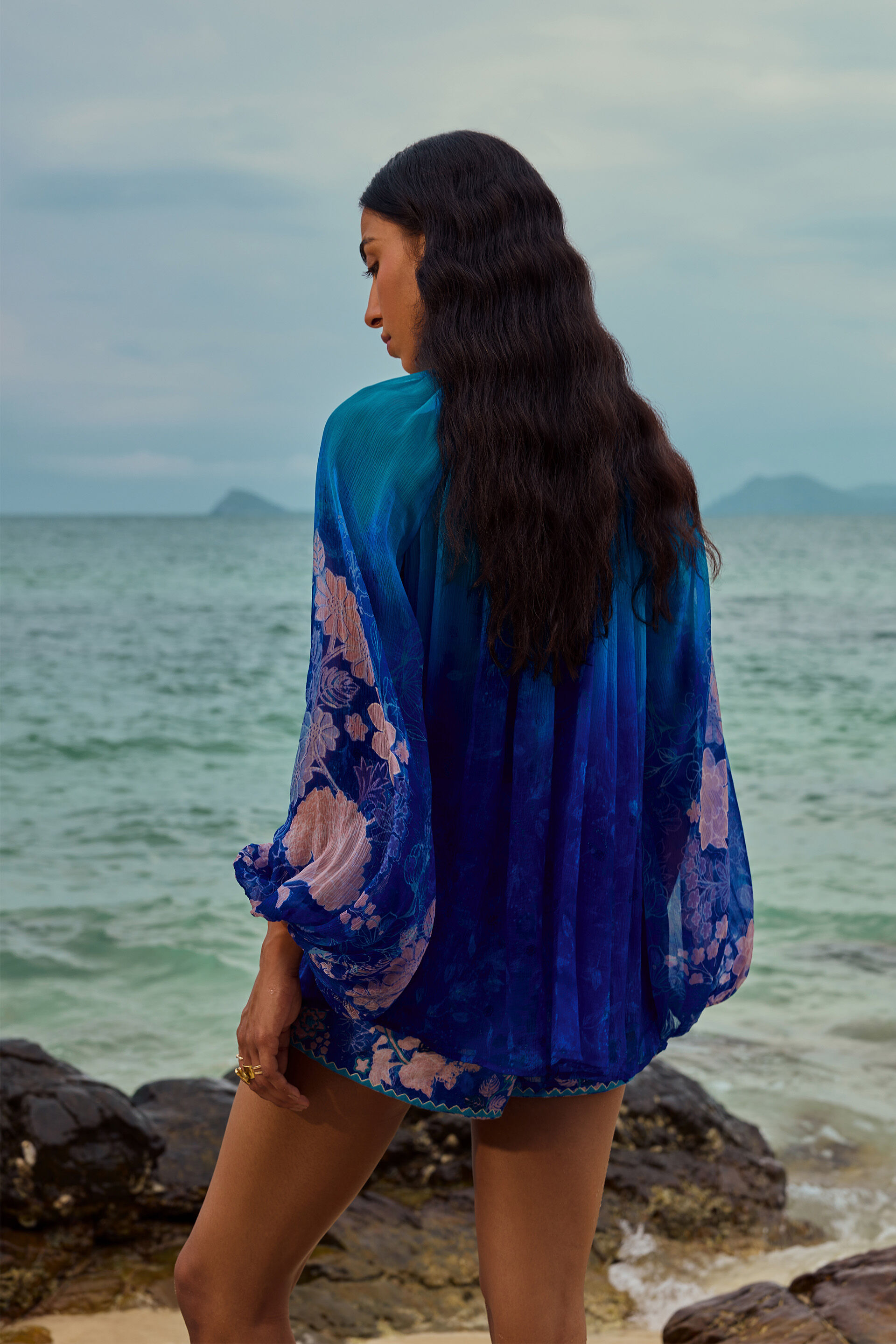 Shui Shorts Set - Indigo, Indigo, image 3