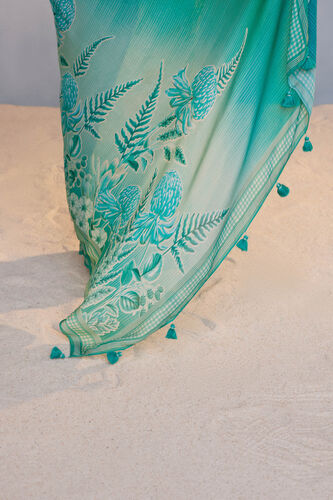 Aisling Saree Set - Green, Green, image 7