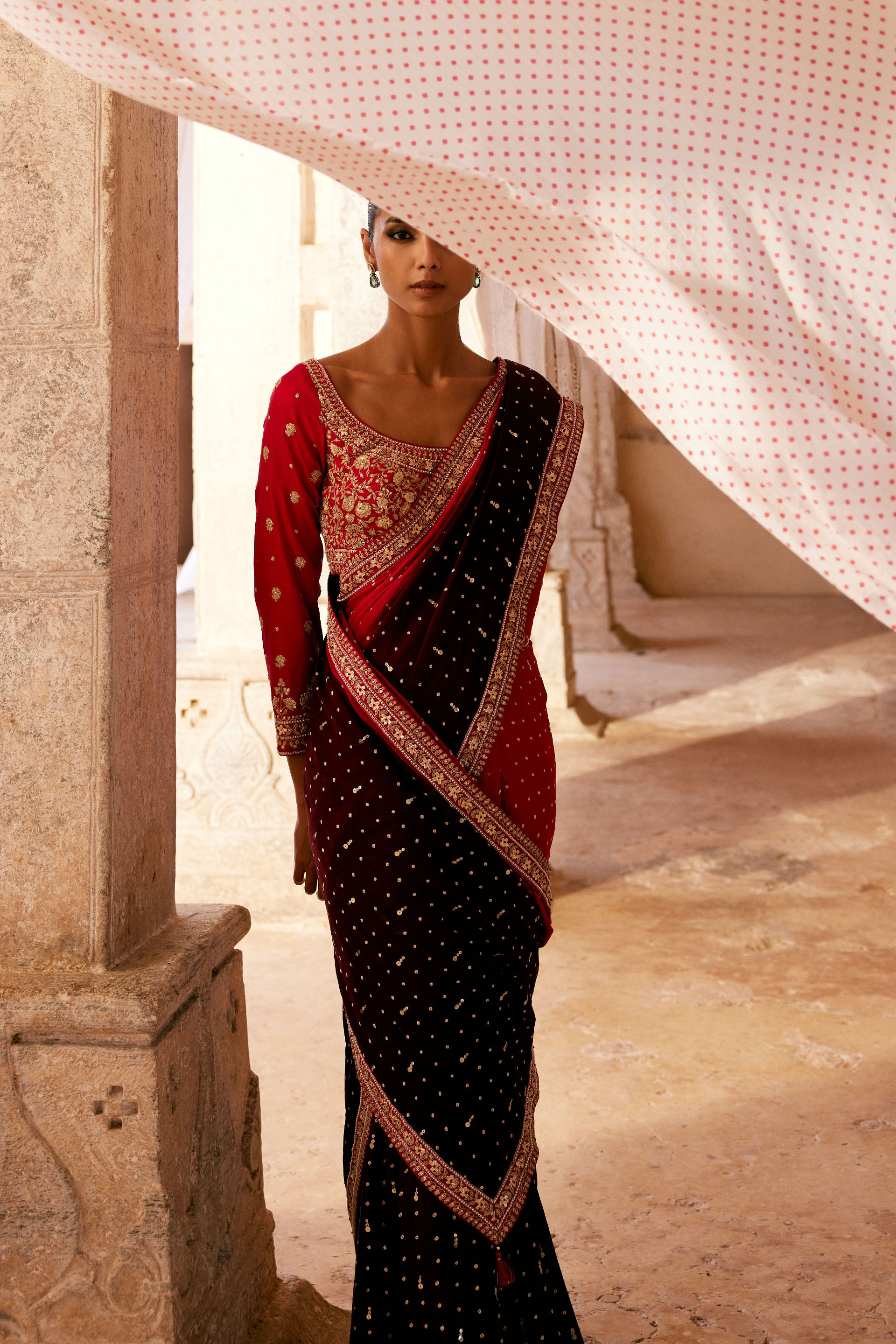 Bandhani silk sarees online clearance