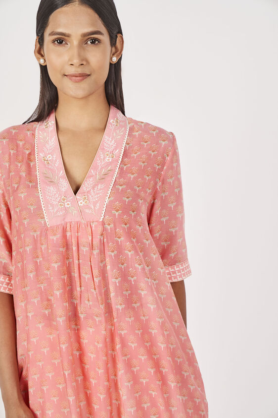 Reeva Kurta, Pink, image 4