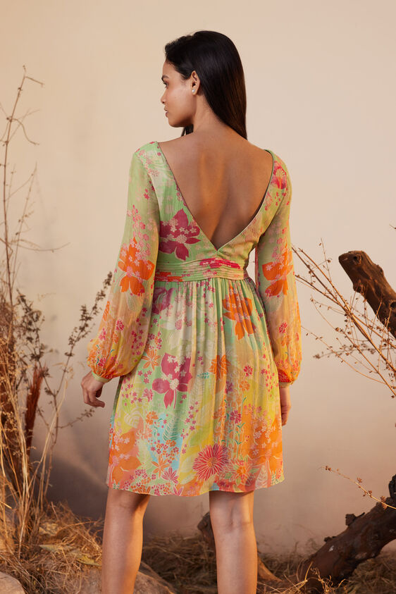 Juliette Dress - Lime, Lime, image 4