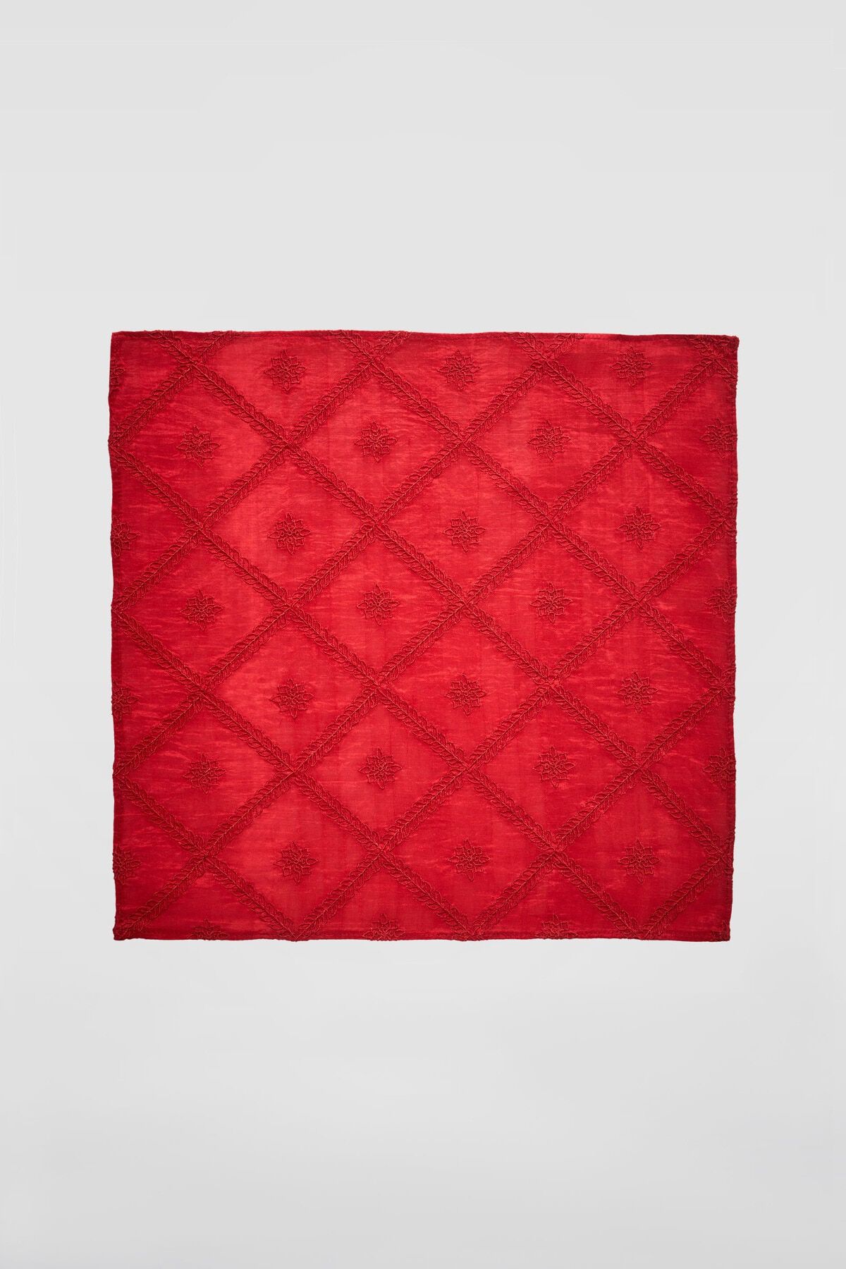 Rajvir Pocket Square - Red 