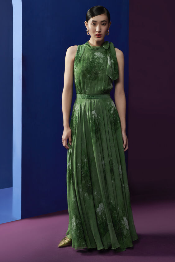 Wisteria Dress - Green, Green, image 1