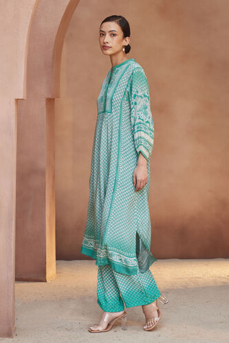 Amal Kurta Set - Green, Green, image 2