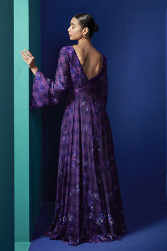 Fialova Gown, Purple, image 2
