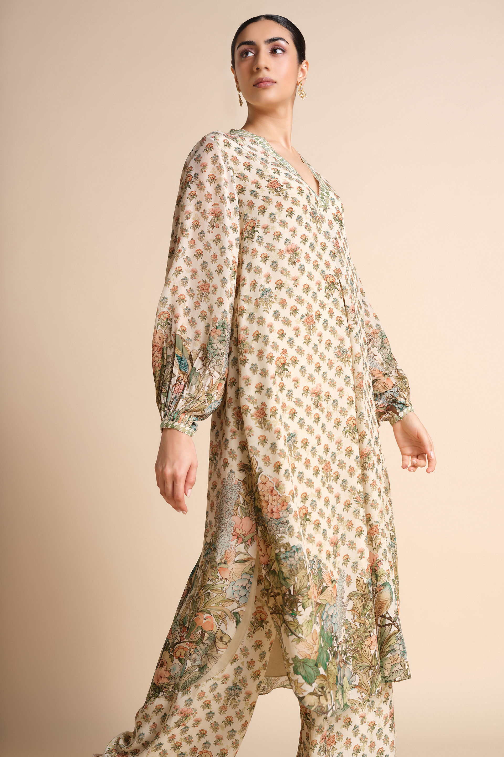 Liana Kurta Set - Ivory, Ivory, image 4