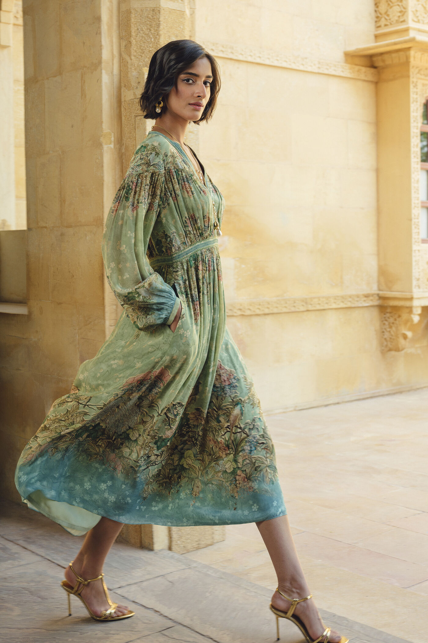 Buy Designer Palesa Dress - Sage Online for Women from Anita Dongre S25RD14_SAGE Buy Designer Palesa Dress - Sage Online for Women from Anita Dongre S25RD14_SAGE