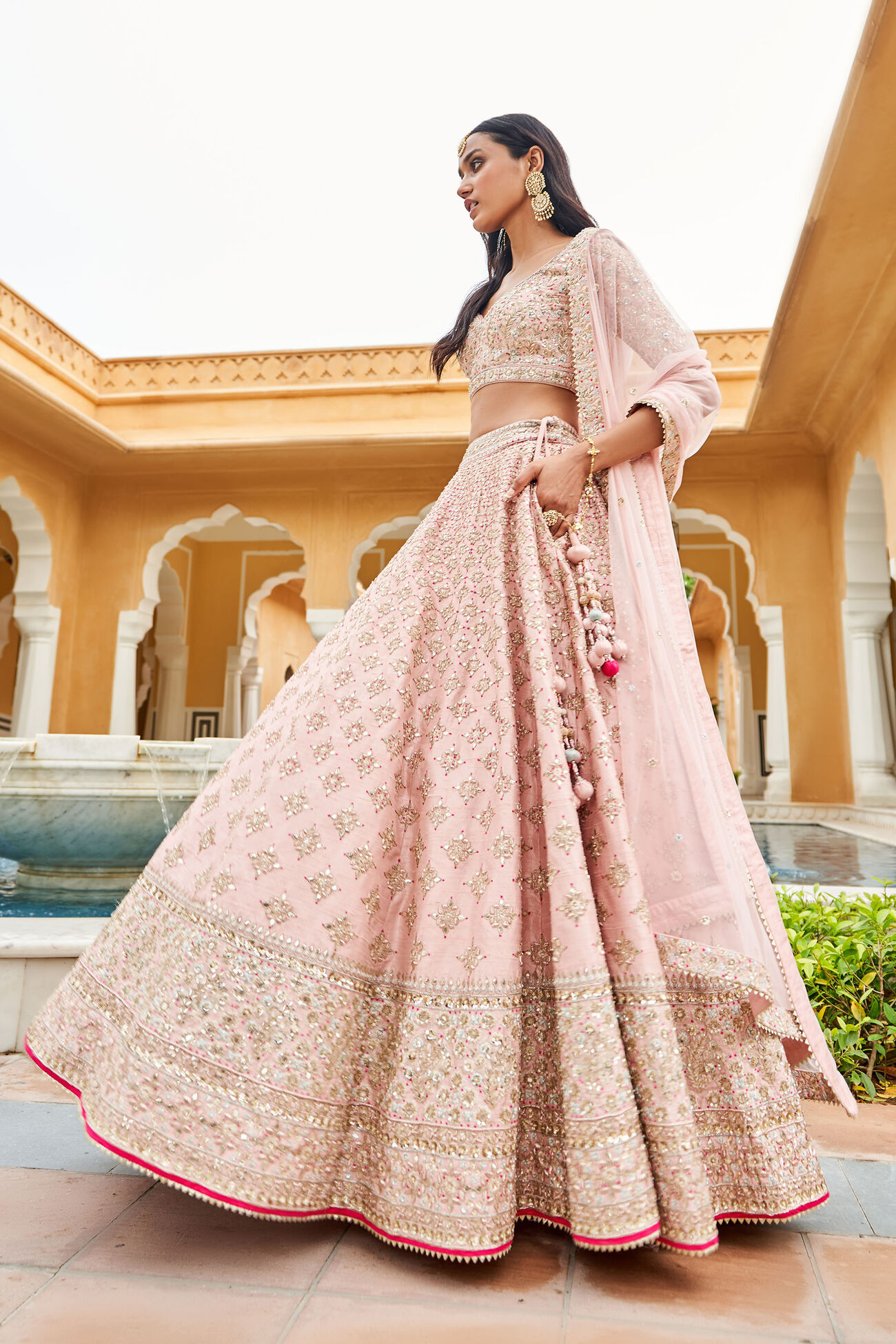 Mohini Lehenga, Blush, image 2